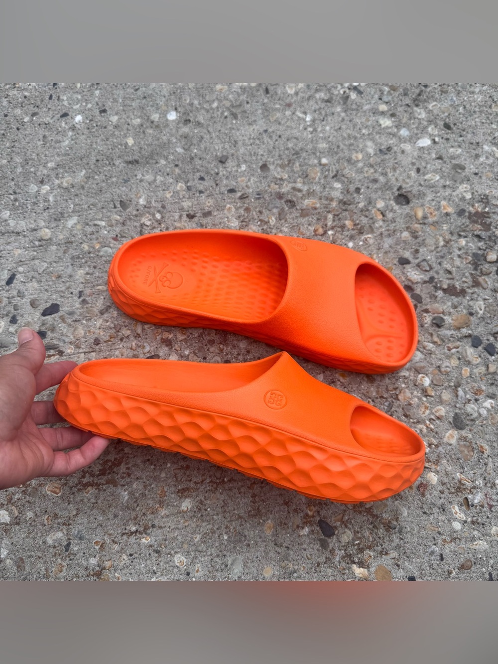 GFORE G/Slide Street Shoe in Exotic Orange Mens Size 9 - Picture 4 of 10